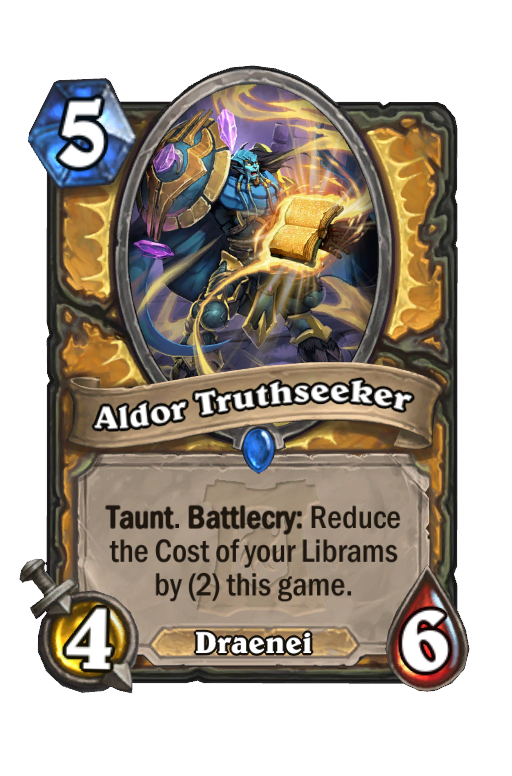 Aldor Truthseeker Hearthstone kártya