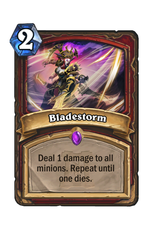 Bladestorm Hearthstone kártya