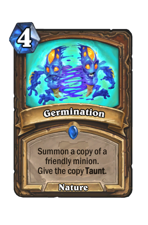 Germination Hearthstone kártya