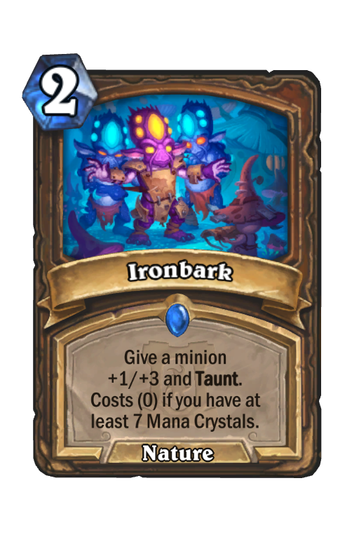 Ironbark Hearthstone kártya
