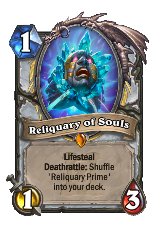 Reliquary of Souls Hearthstone kártya
