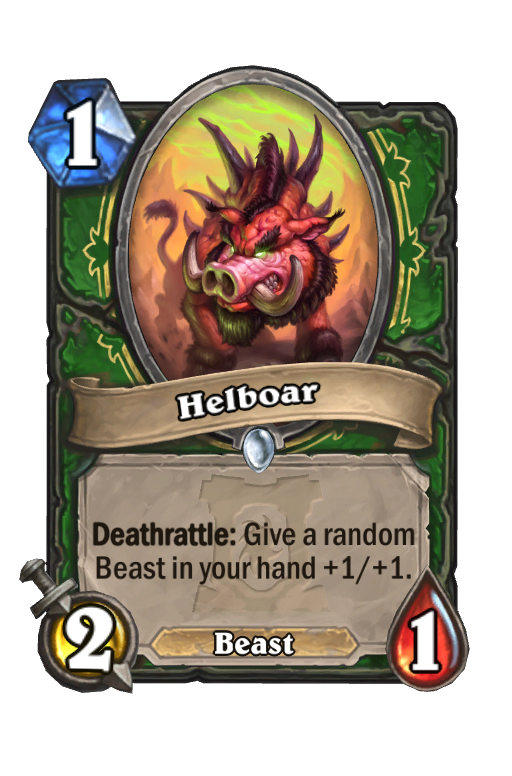 Helboar Hearthstone kártya