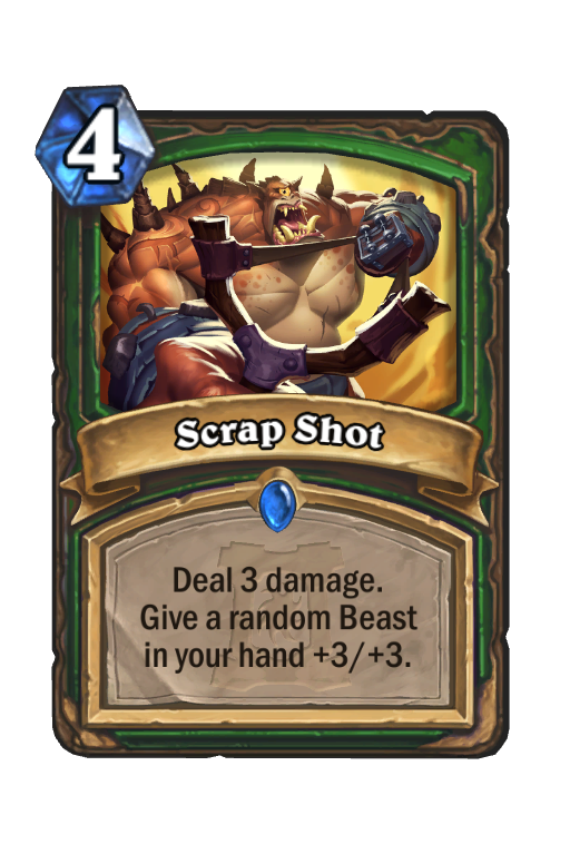 Scrap Shot Hearthstone kártya