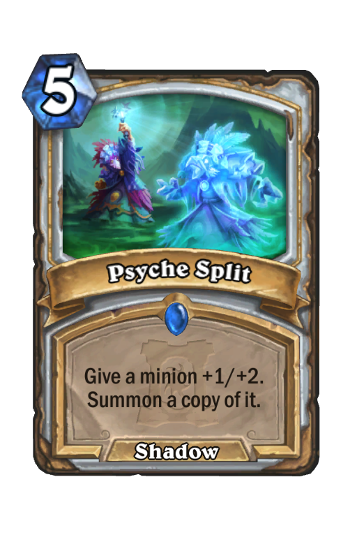Psyche Split Hearthstone kártya