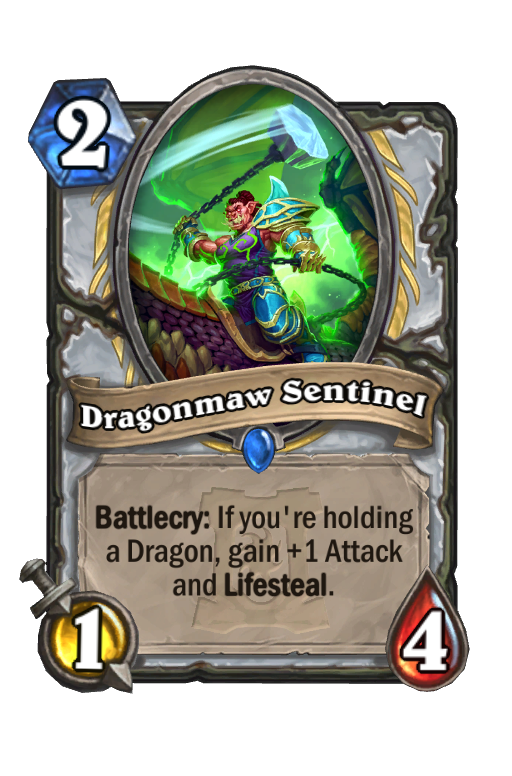 Dragonmaw Sentinel Hearthstone kártya