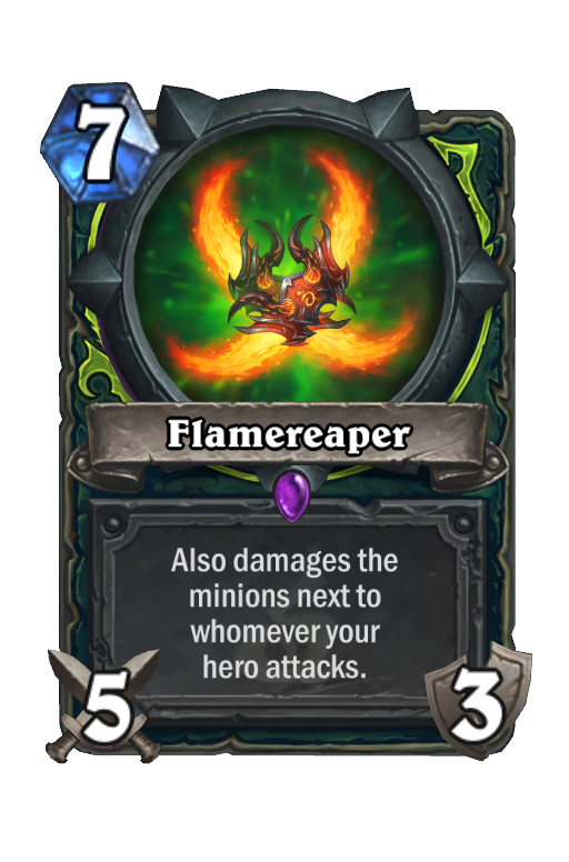 Flamereaper Hearthstone kártya