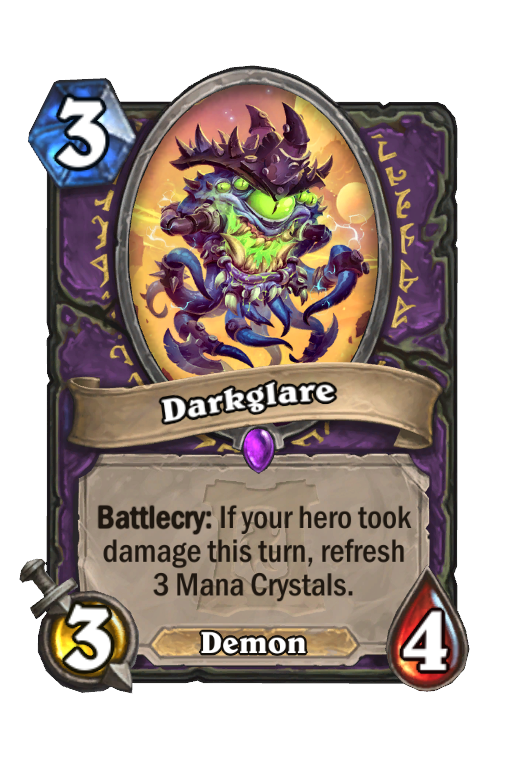 Darkglare Hearthstone kártya