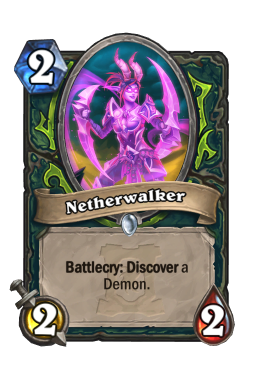 Netherwalker Hearthstone kártya