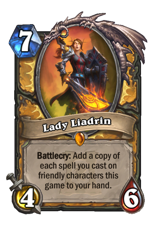 Lady Liadrin Hearthstone kártya