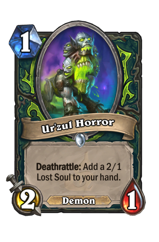 Ur'zul Horror Hearthstone kártya
