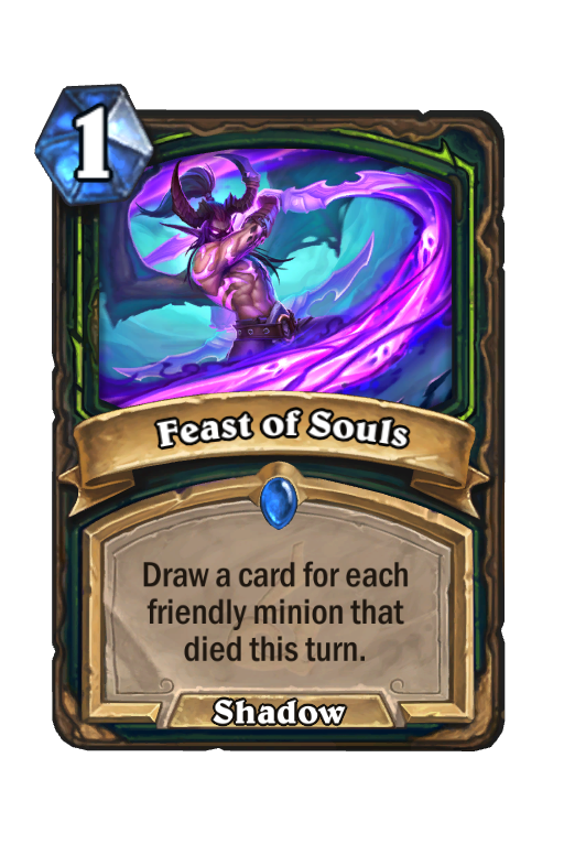 Feast of Souls Hearthstone kártya