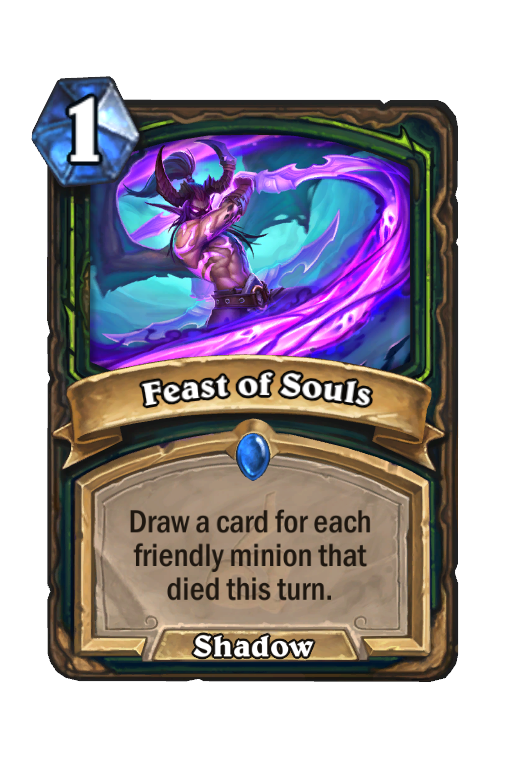 Feast of Souls Hearthstone kártya