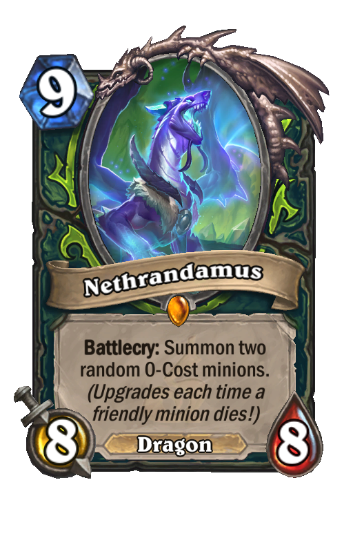 Nethrandamus Hearthstone kártya