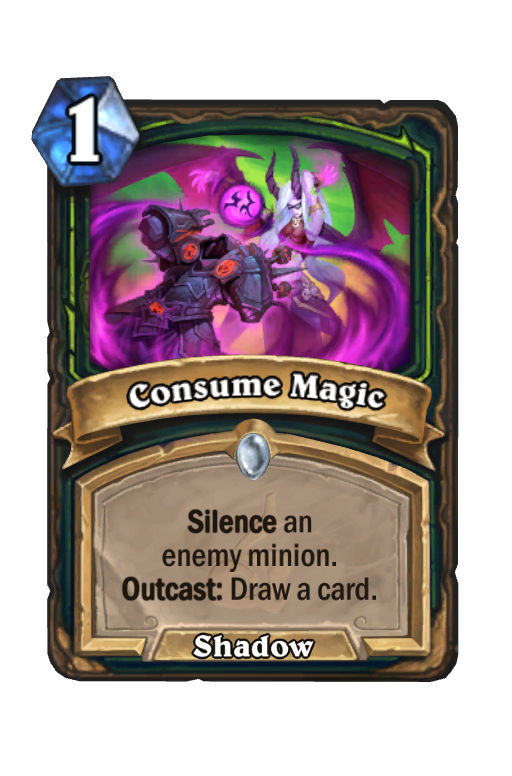 Consume Magic Hearthstone kártya