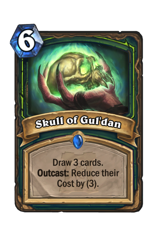 Skull of Gul'dan Hearthstone kártya