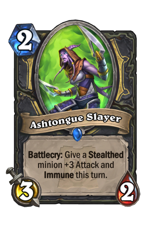 Ashtongue Slayer Hearthstone kártya