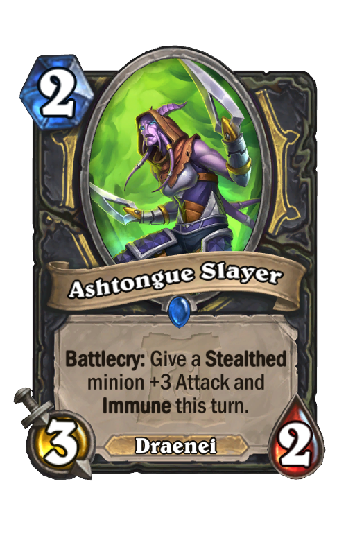 Ashtongue Slayer Hearthstone kártya