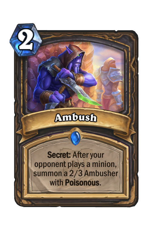 Ambush Hearthstone kártya