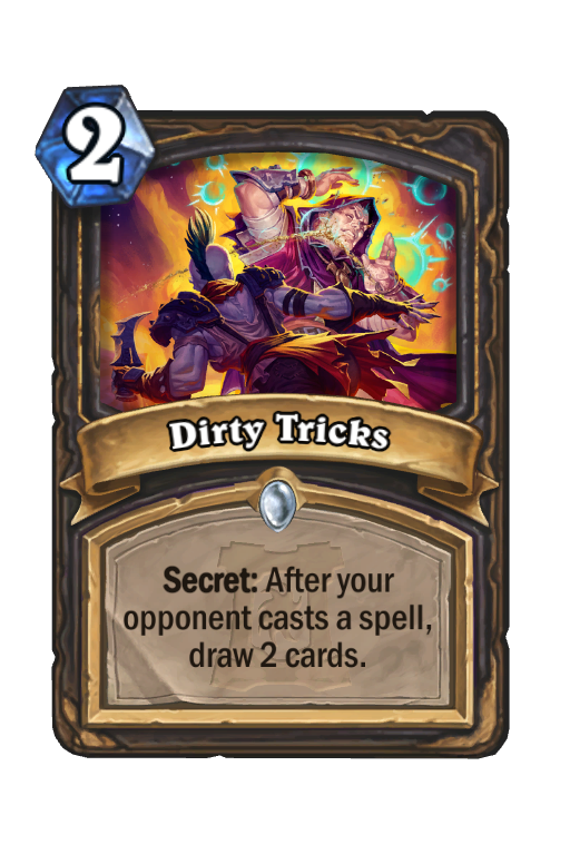 Dirty Tricks Hearthstone kártya