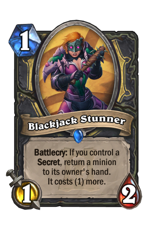 Blackjack Stunner Hearthstone kártya