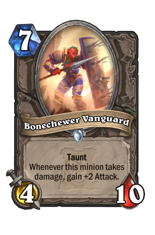 Bonechewer Vanguard Hearthstone kártya