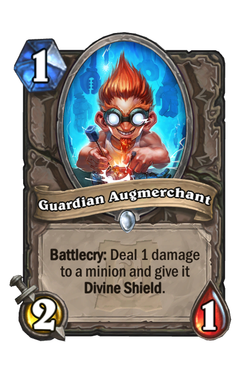Guardian Augmerchant Hearthstone kártya