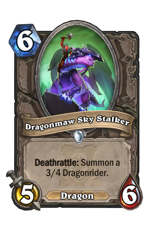 Dragonmaw Sky Stalker Hearthstone kártya