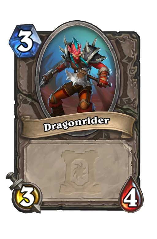 Dragonrider Hearthstone kártya