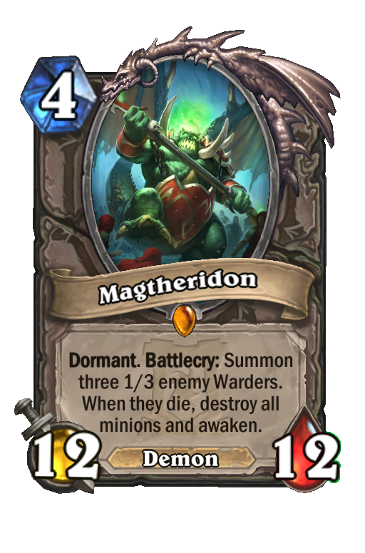 Magtheridon Hearthstone kártya