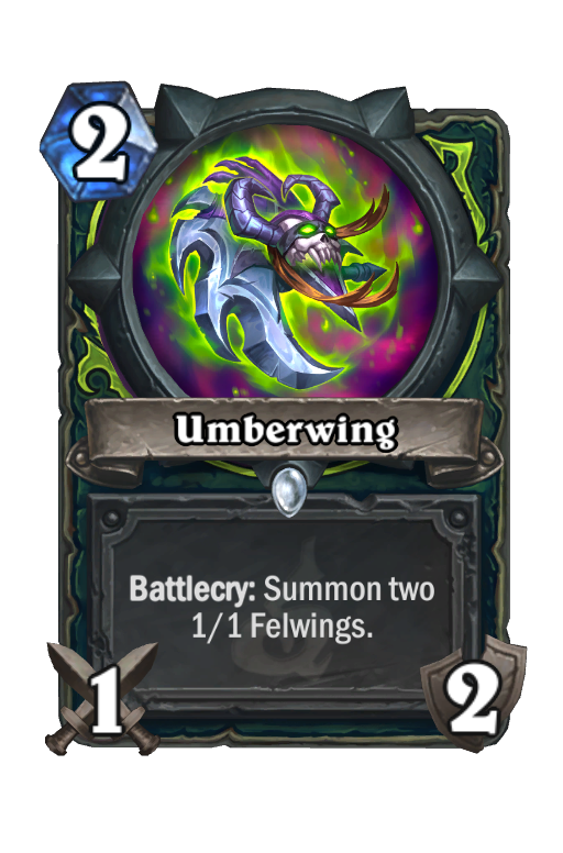 Umberwing Hearthstone kártya