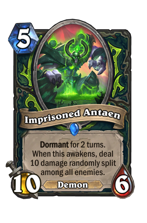 Imprisoned Antaen Hearthstone kártya