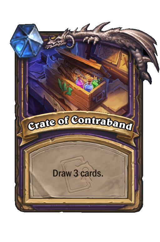 Crate of Contraband Hearthstone kártya