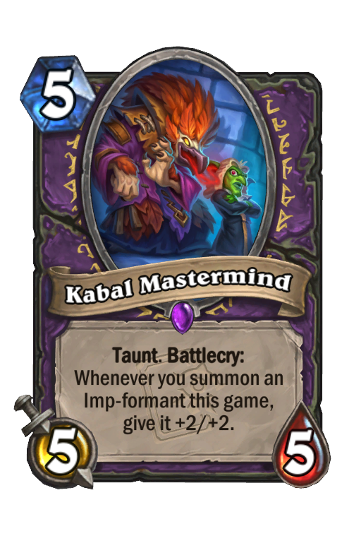 Kabal Mastermind Hearthstone kártya