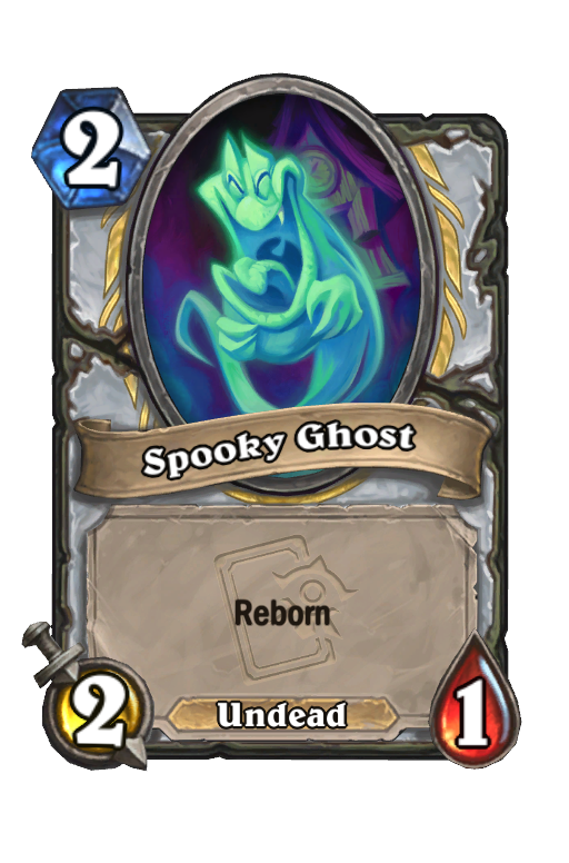 Spooky Ghost Hearthstone kártya