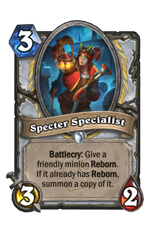 Specter Specialist Hearthstone kártya
