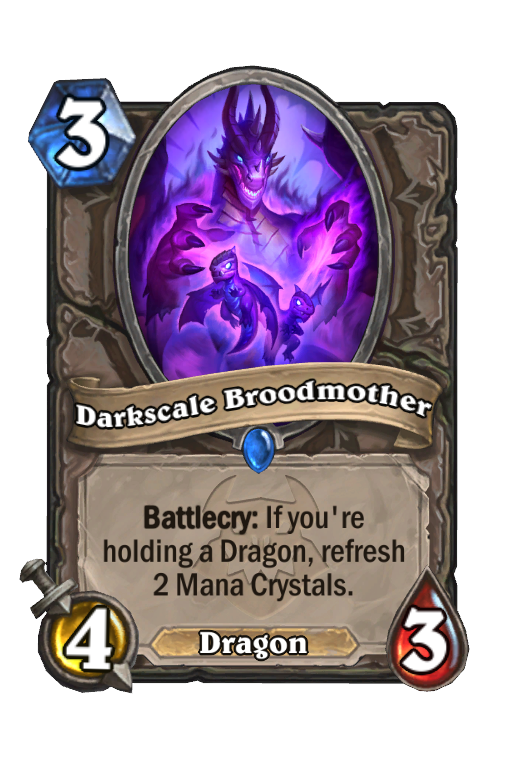 Darkscale Broodmother Hearthstone kártya