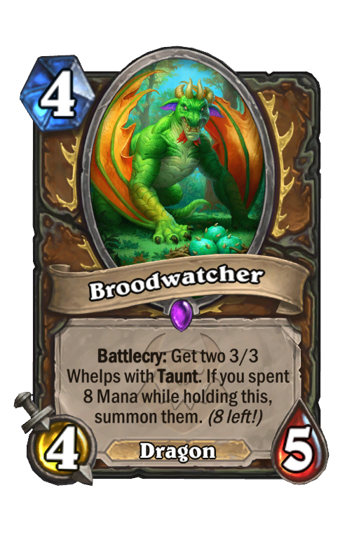 Broodwatcher Hearthstone kártya