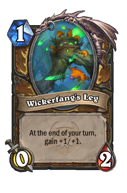 Wickerfang's Leg Hearthstone kártya