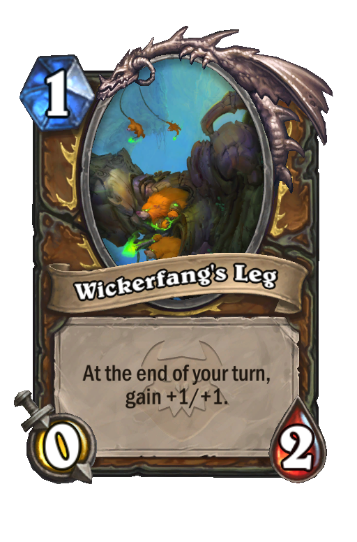 Wickerfang's Leg Hearthstone kártya