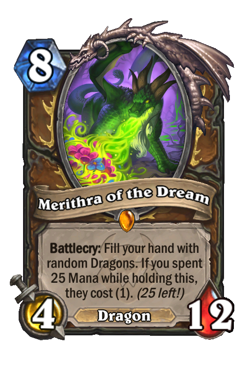 Merithra of the Dream Hearthstone kártya