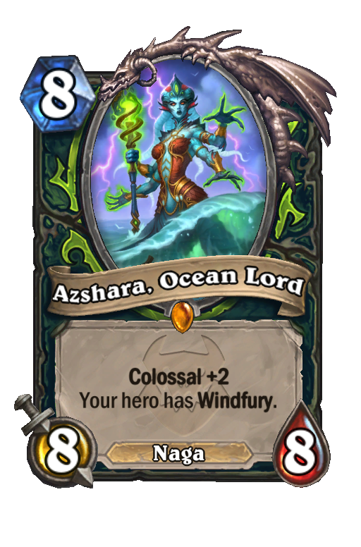 Azshara, Ocean Lord Hearthstone kártya