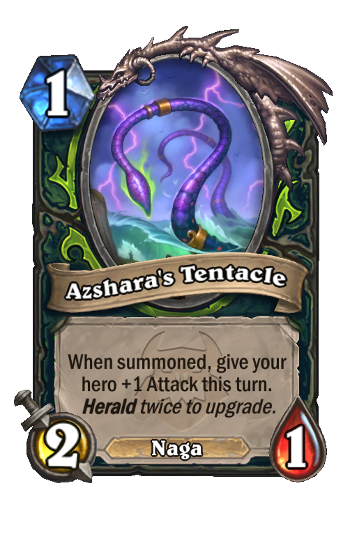 Azshara's Tentacle Hearthstone kártya