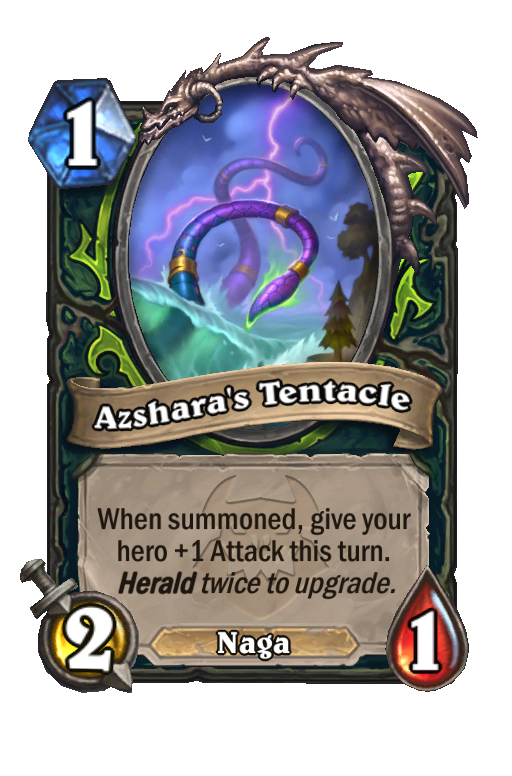 Azshara's Tentacle Hearthstone kártya