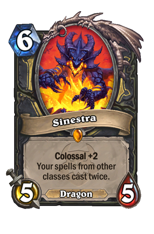 Sinestra Hearthstone kártya
