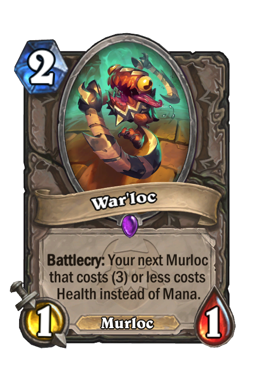 War'loc Hearthstone kártya