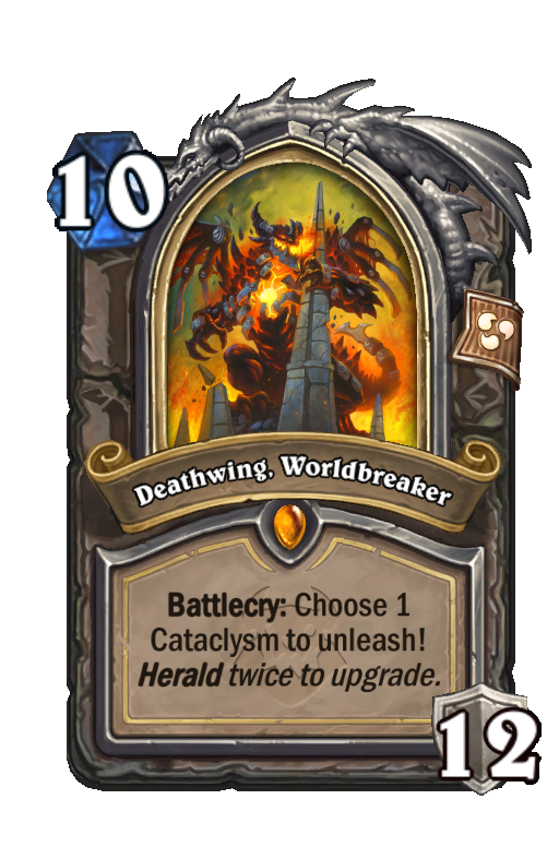 Deathwing, Worldbreaker Hearthstone kártya