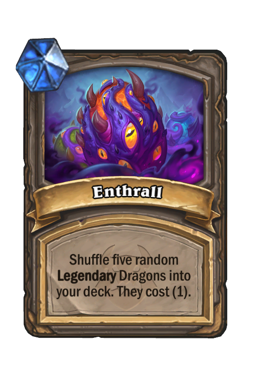 Enthrall Hearthstone kártya