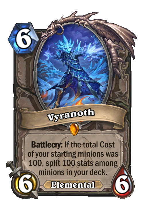 Vyranoth Hearthstone kártya