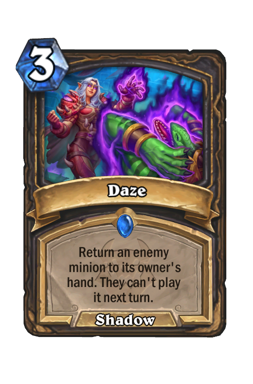 Daze Hearthstone kártya