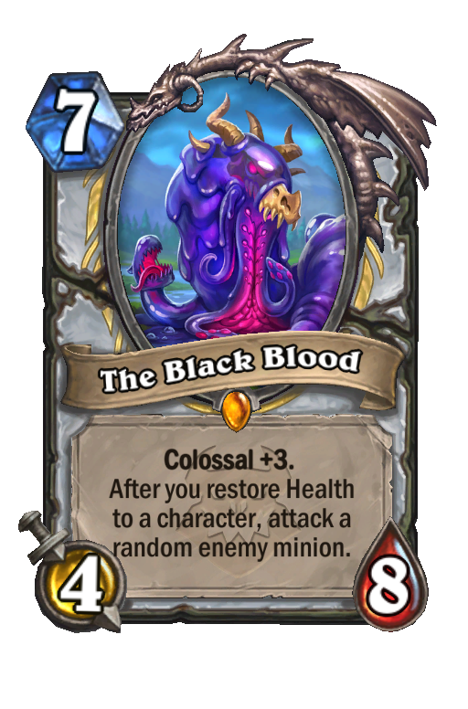 The Black Blood Hearthstone kártya